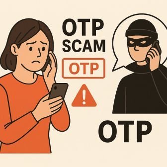 otp scam on phone